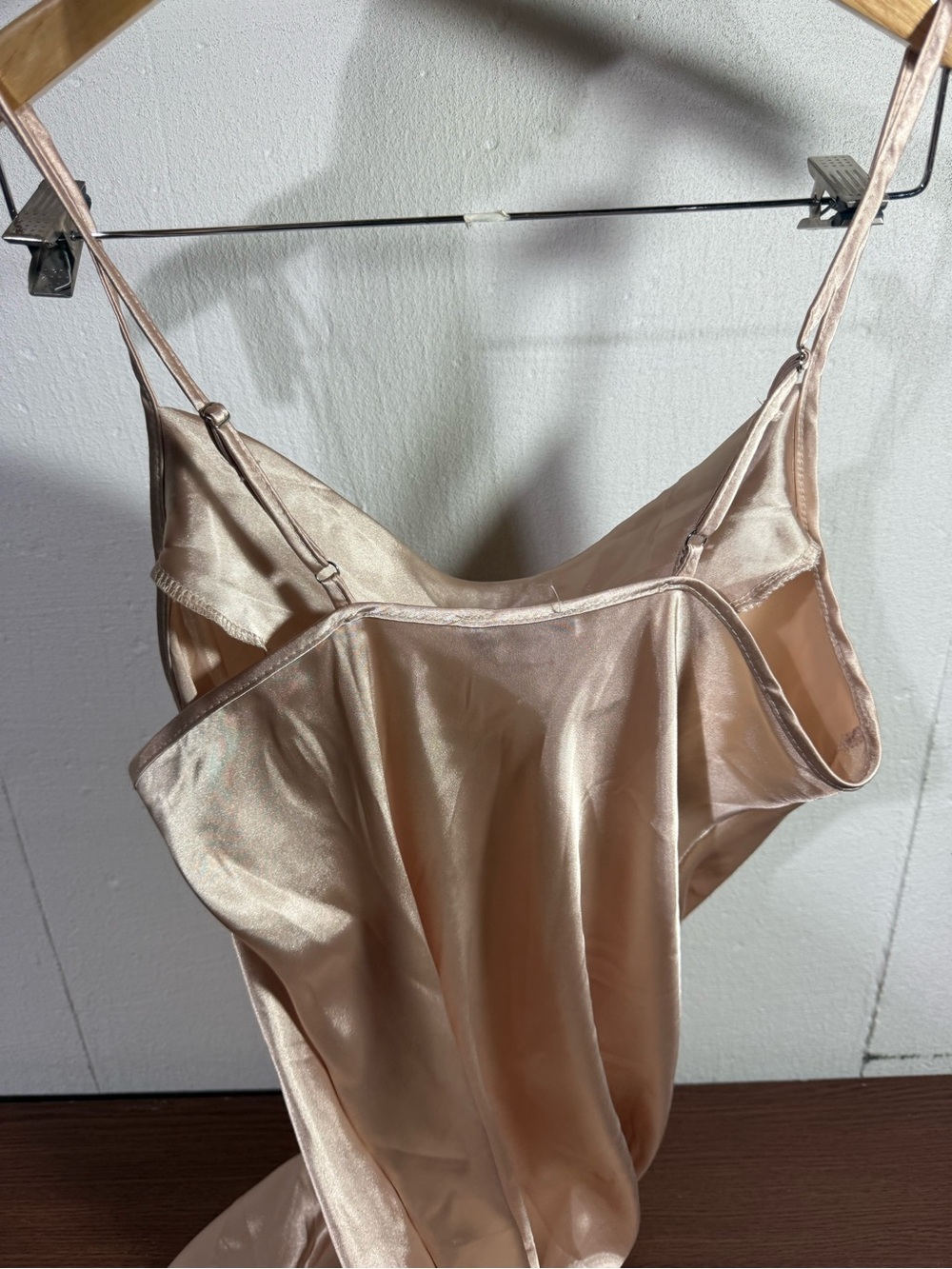 Bebe Satin Cowl Neck Slip Dress 90’s Y2K - Picture 6 of 8